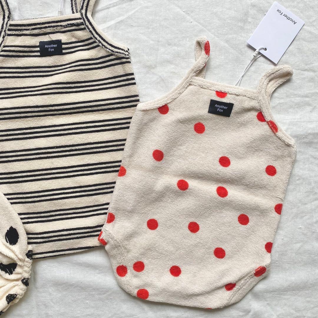 Another fox 0-3m 3点 60 ロンパース