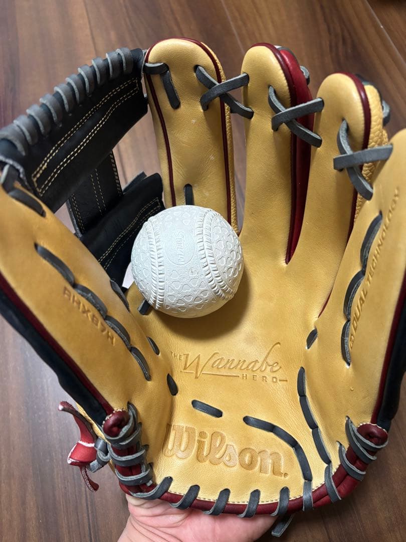 ウィルソン　87型　軟式　グローブ　ワナビーヒーロー　ウイルソン