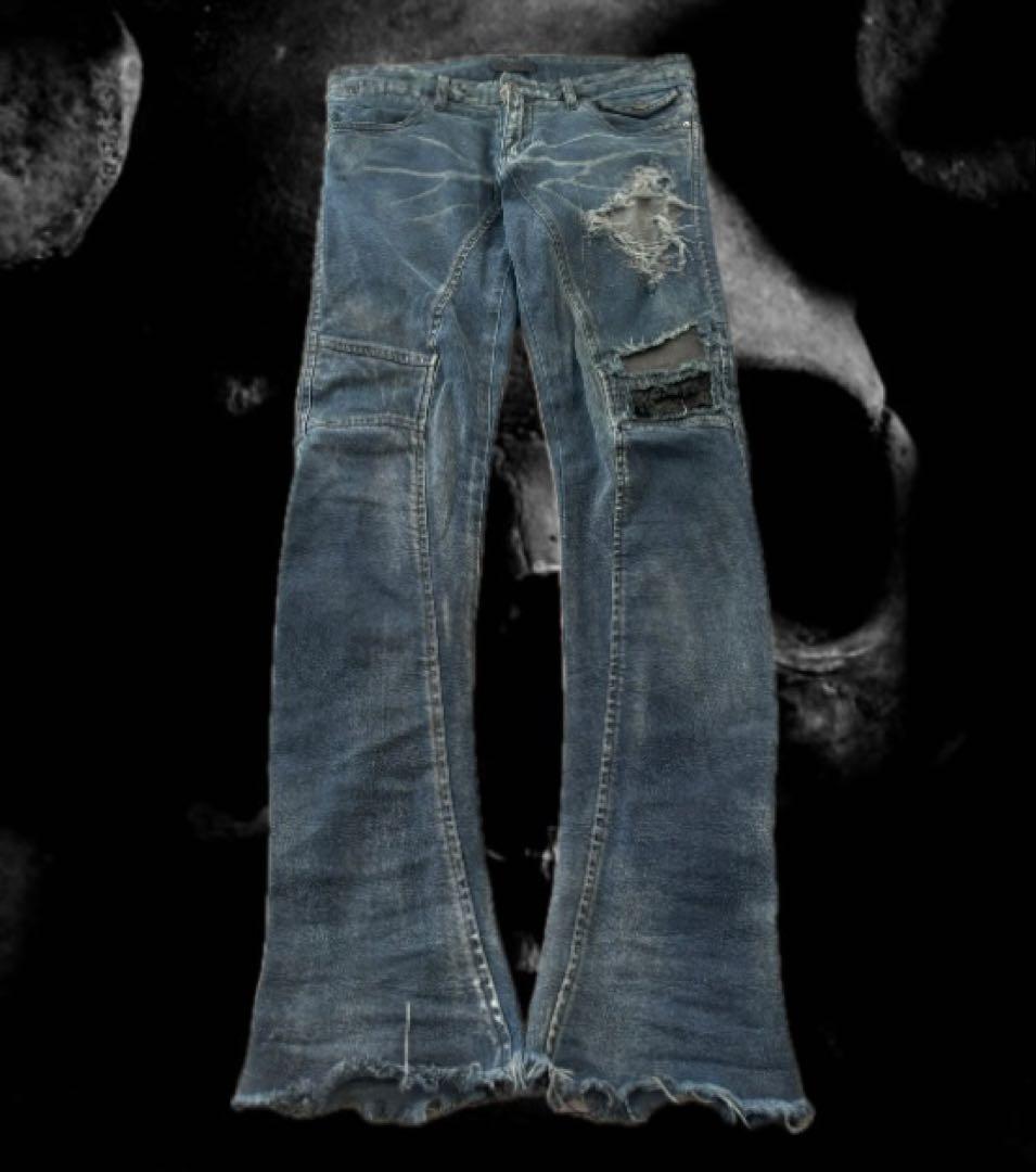 N*x様 【希少】KMRii ケムリ レザークロスパッチ サーペント 00s Y