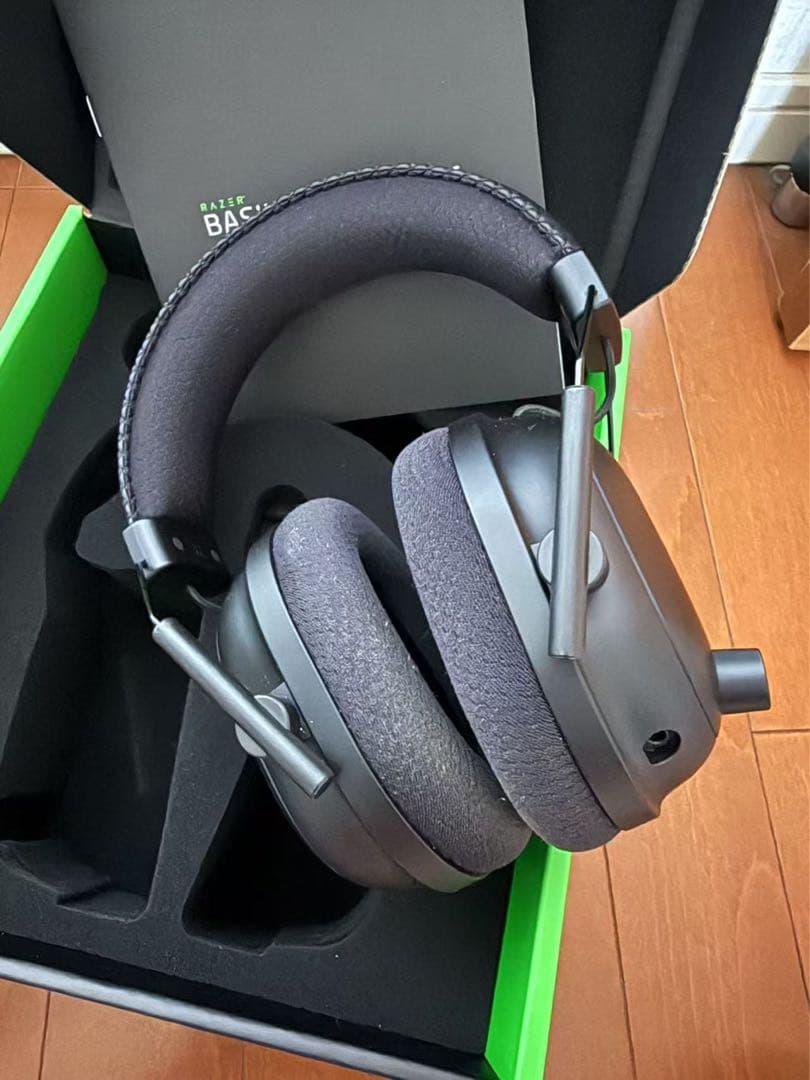 Razer black shark proゲーミングヘッドセット