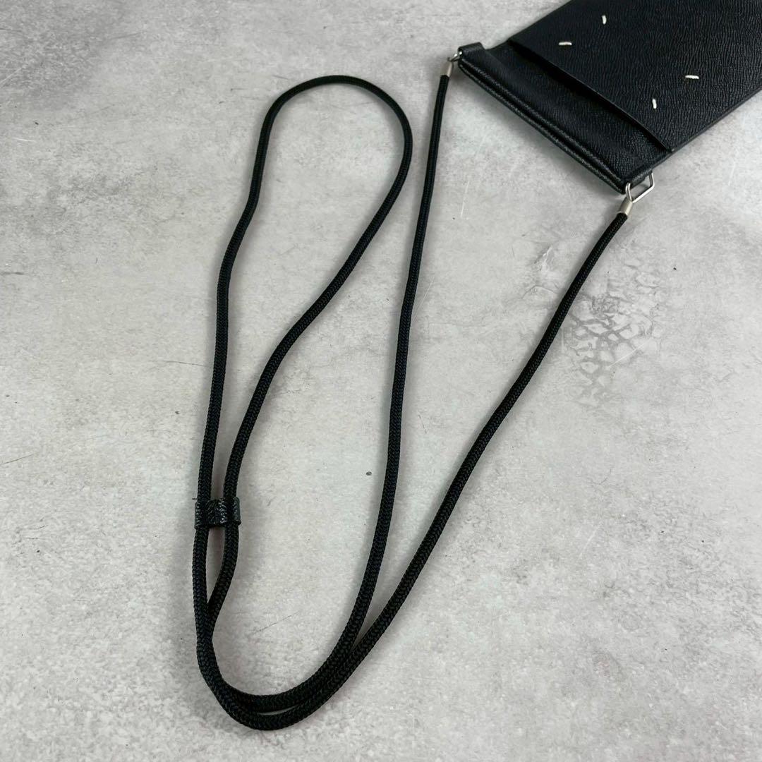 メゾンマルジェラ スマホポーチショルダーバッグ フォンポーチ 4 ステッチ