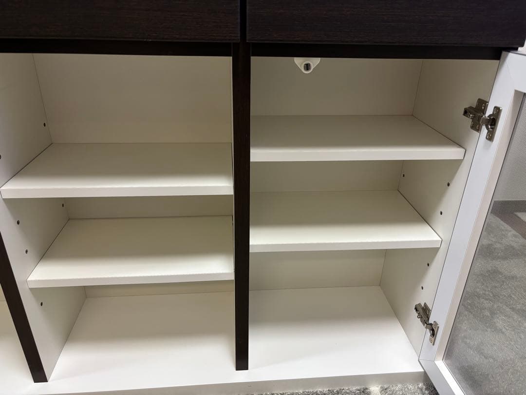 【送料込】【美品】ニトリ バーカウンター モデナ 120DBR