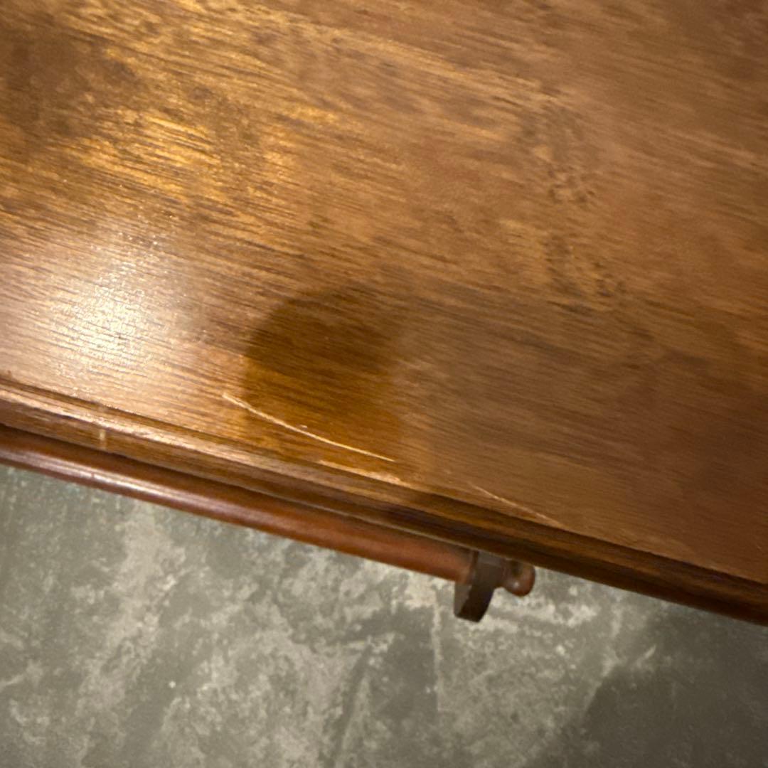 年末年始saleヴィンテージ　木製サイドテーブル　マガジンラック付き