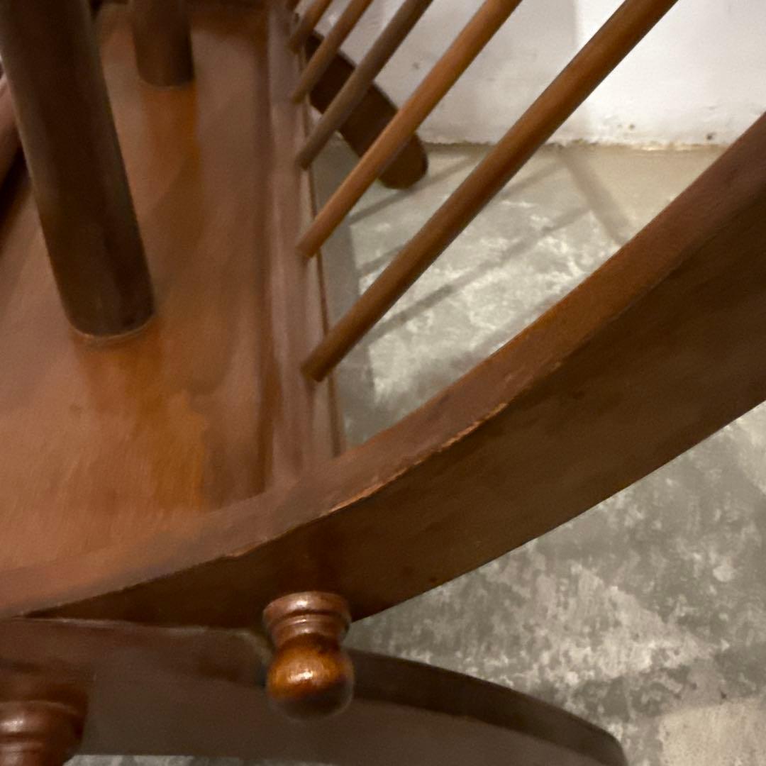 年末年始saleヴィンテージ　木製サイドテーブル　マガジンラック付き