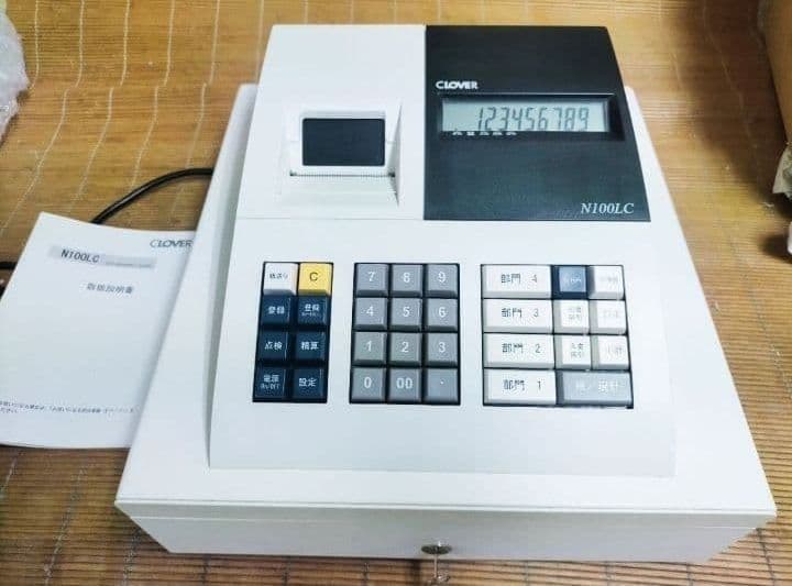 クローバーレジスター　N100LC　簡単便利特殊　送料込　700222