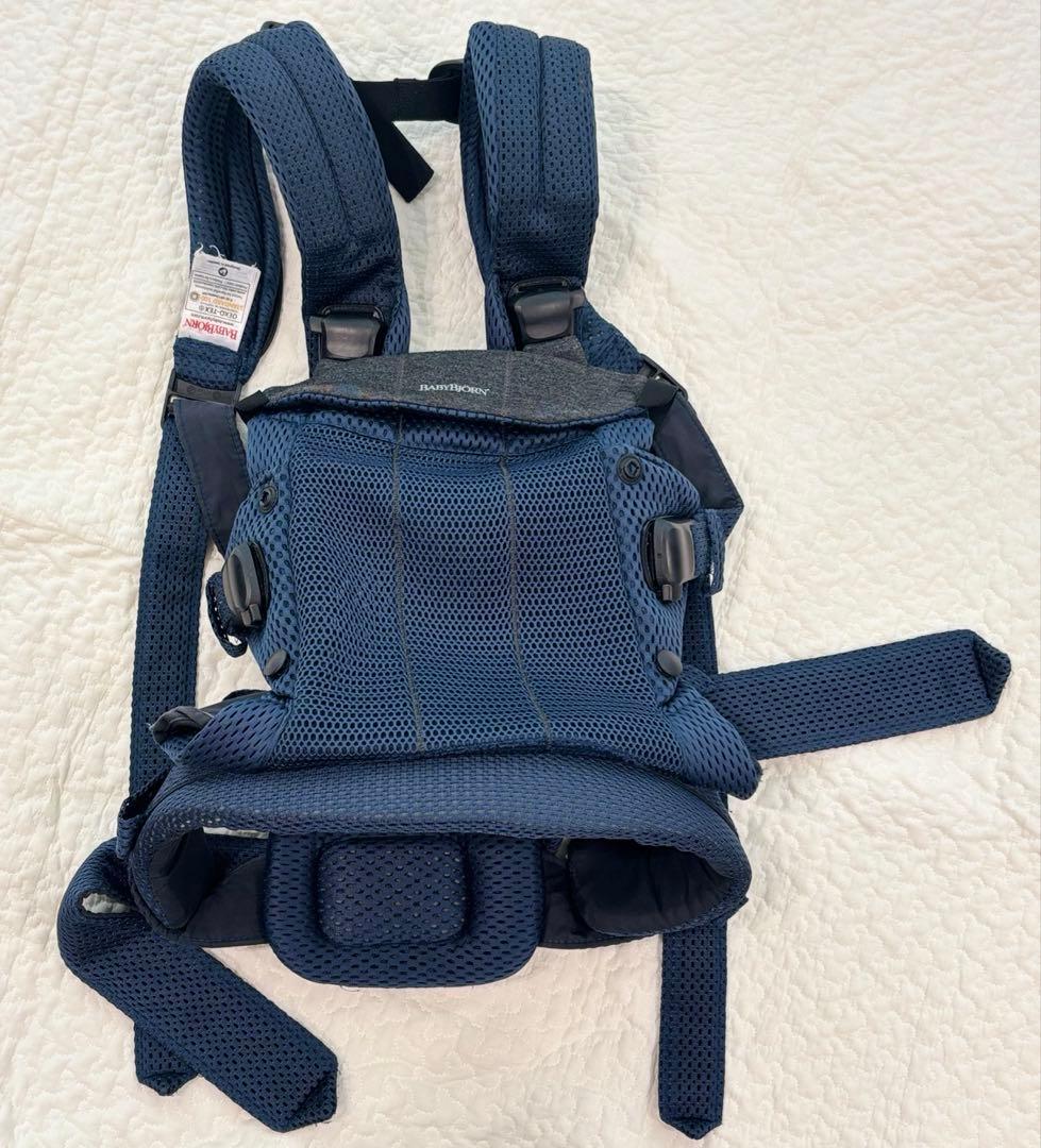 ベビービョルン　ハーモニー　ベビーキャリア　抱っこ紐　ネイビー