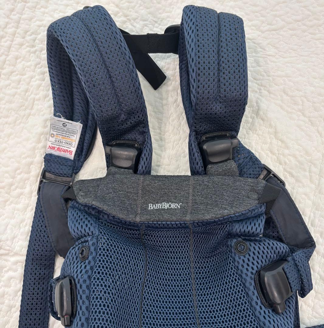ベビービョルン　ハーモニー　ベビーキャリア　抱っこ紐　ネイビー