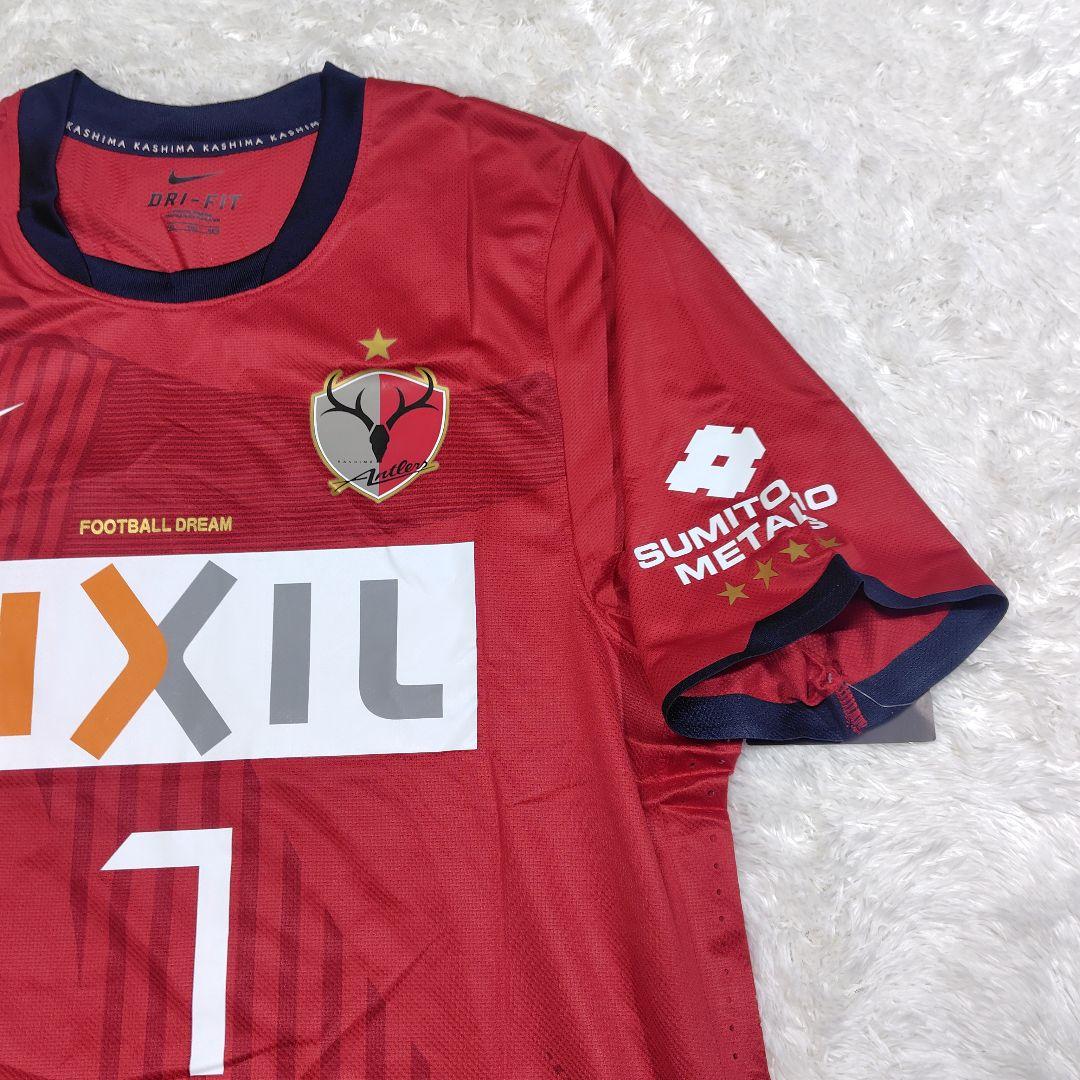 鹿島アントラーズ　新井場徹　ユニフォーム　ホームカラー