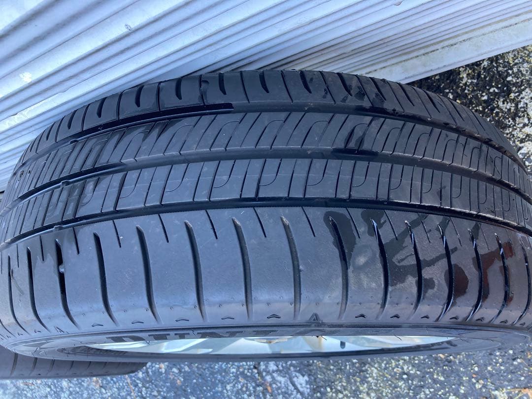 デリカD:5純正アルミ&タイヤ　DANLOP ENASAVE 225/55R18