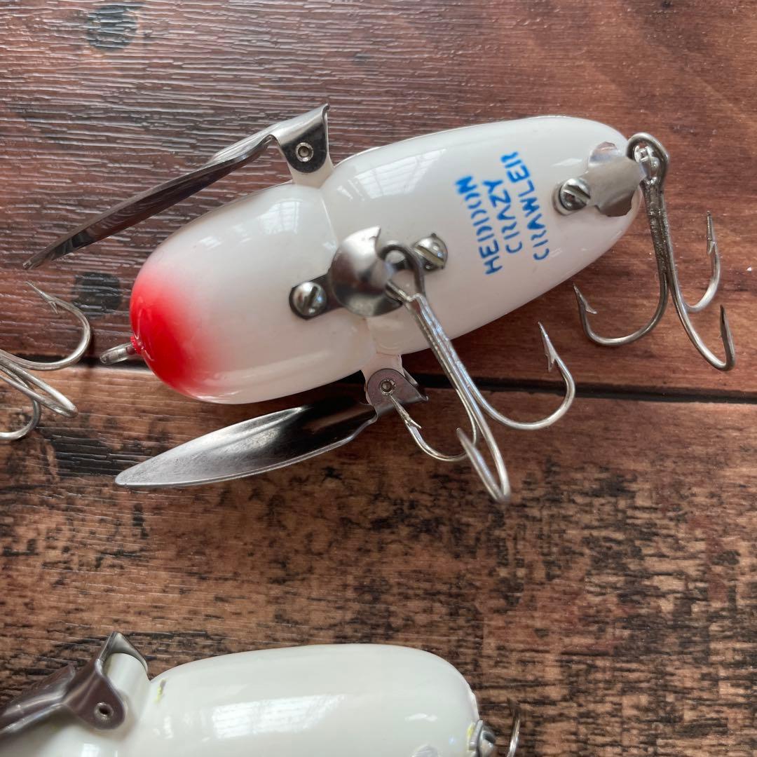 ヘドン　クレイジークローラー　3個セット WBE キャスパー