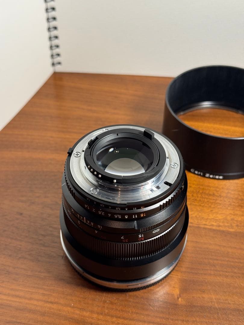 Carl Zeiss Planar T* 1.4/85 ZF.2 ニコンF