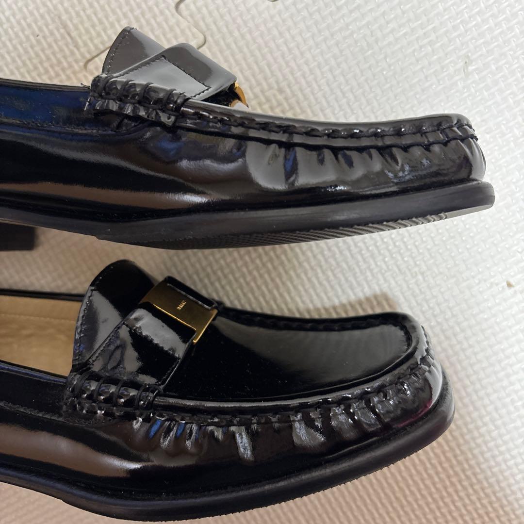 バリーBALLY エナメルローファー　新品未使用　38.5