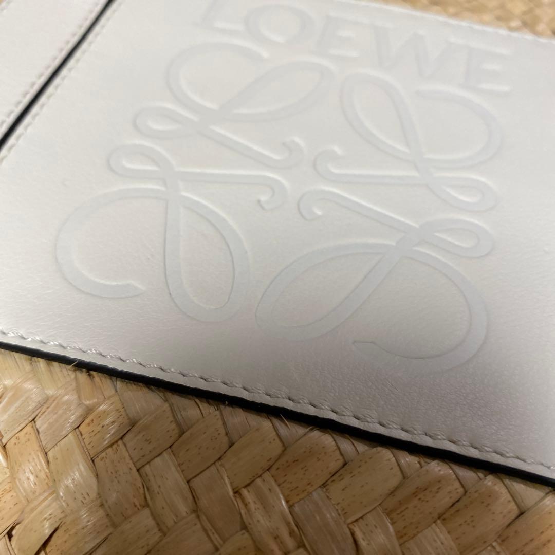 LOEWE かごバッグ ナチュラルミディアム