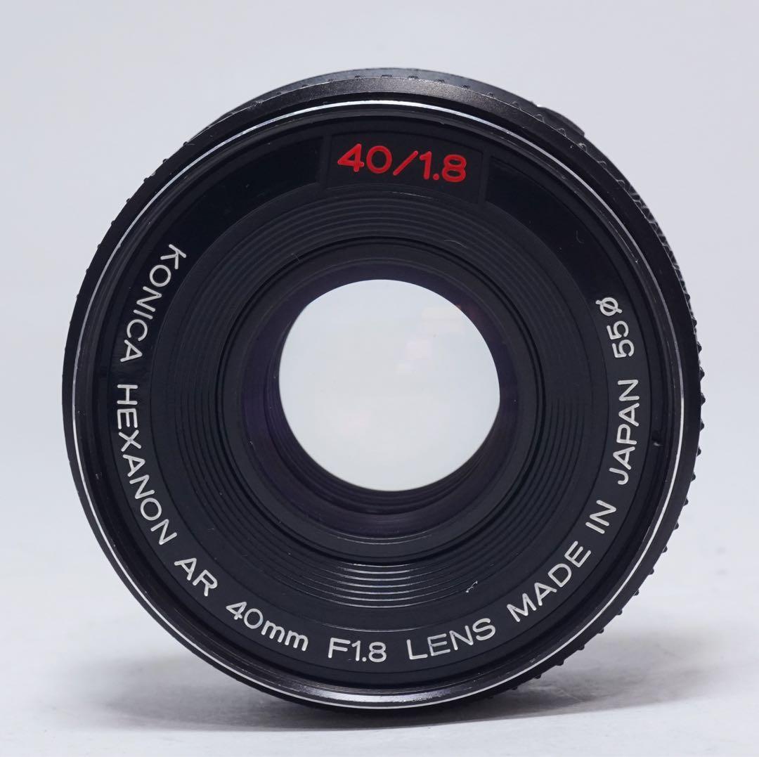 Konica AR 40mm f1.8 単焦点 パンケーキレンズ