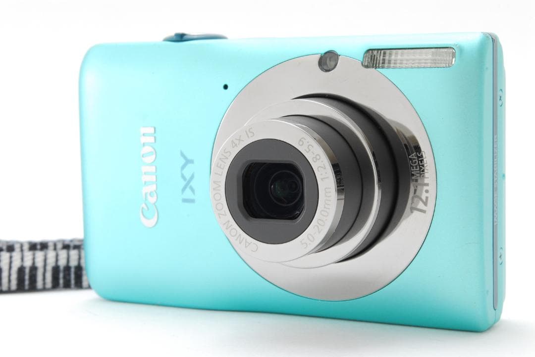 Canon IXY f200 水色 2000万画素 コンパクトデジタルカメラ