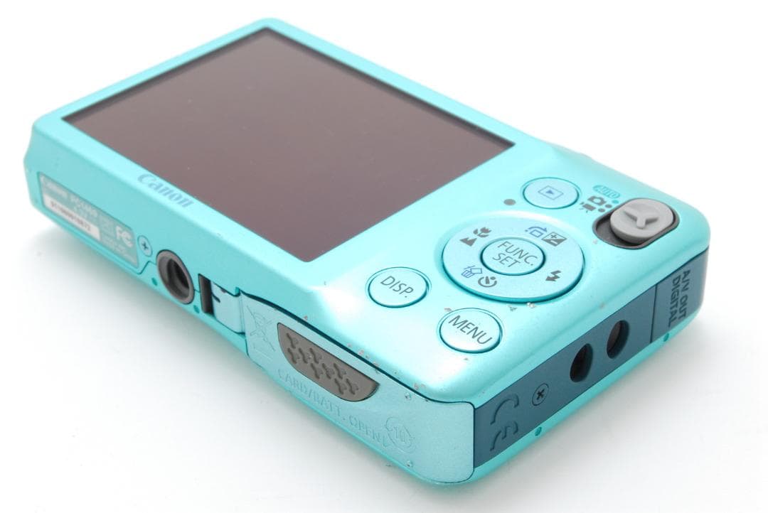 Canon IXY f200 水色 2000万画素 コンパクトデジタルカメラ