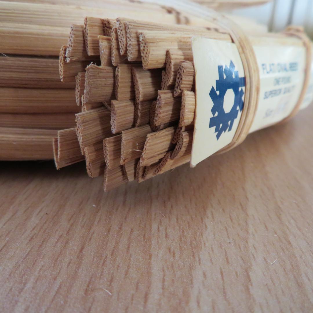 ハンドメイド　バスケット材料　リード　5点まとめて　約2,200g　木製　かご籠