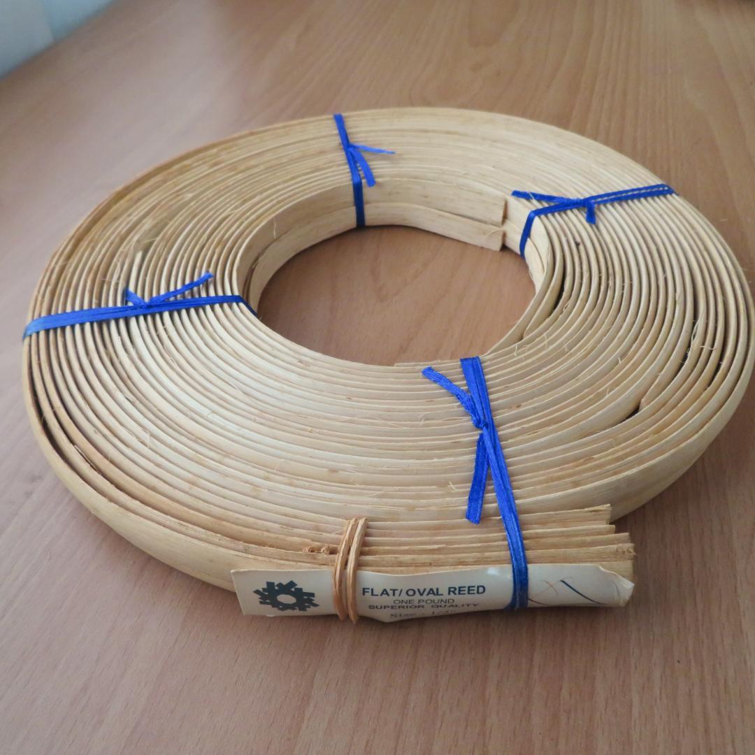 ハンドメイド　バスケット材料　リード　5点まとめて　約2,200g　木製　かご籠