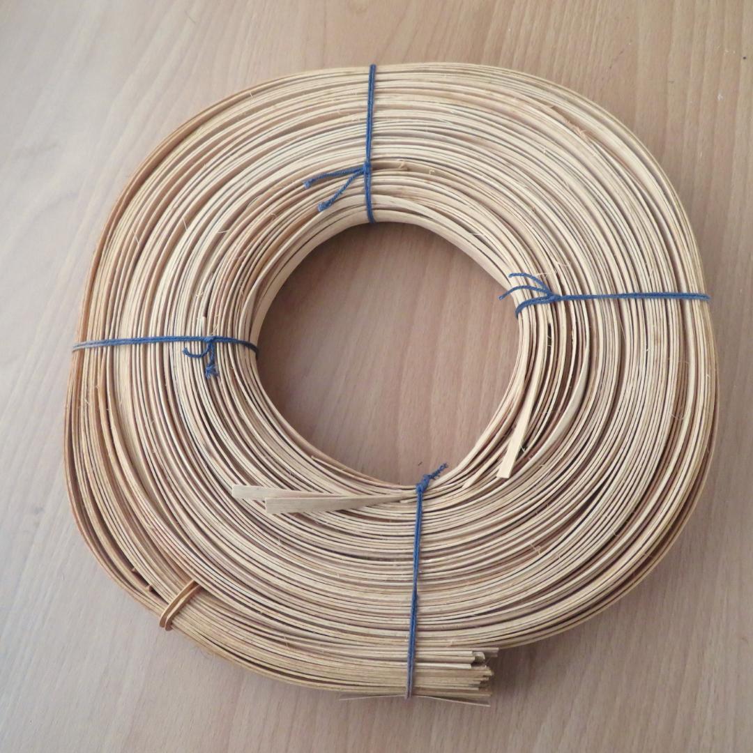 ハンドメイド　バスケット材料　リード　5点まとめて　約2,200g　木製　かご籠