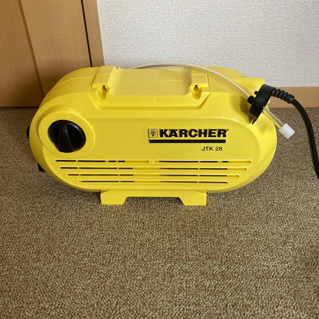 ケルヒャー高圧洗浄機JTK28本体のみ洗浄剤タンク洗浄剤タブレット2錠付未使用品