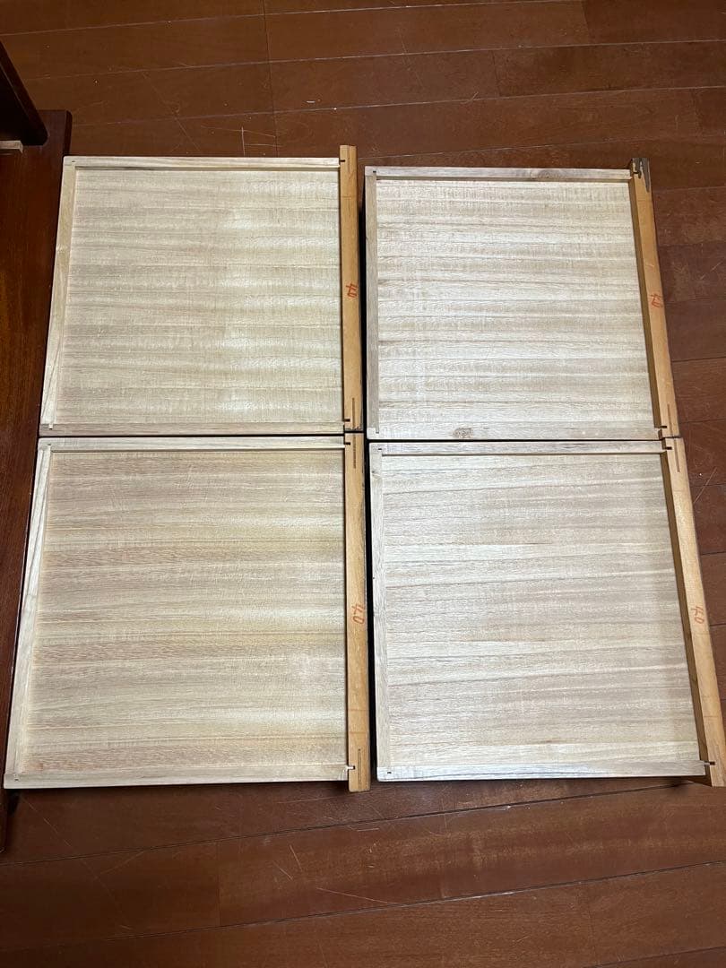 天然木 ケヤキ材 和製ヴィンテージ ライティングビューロー