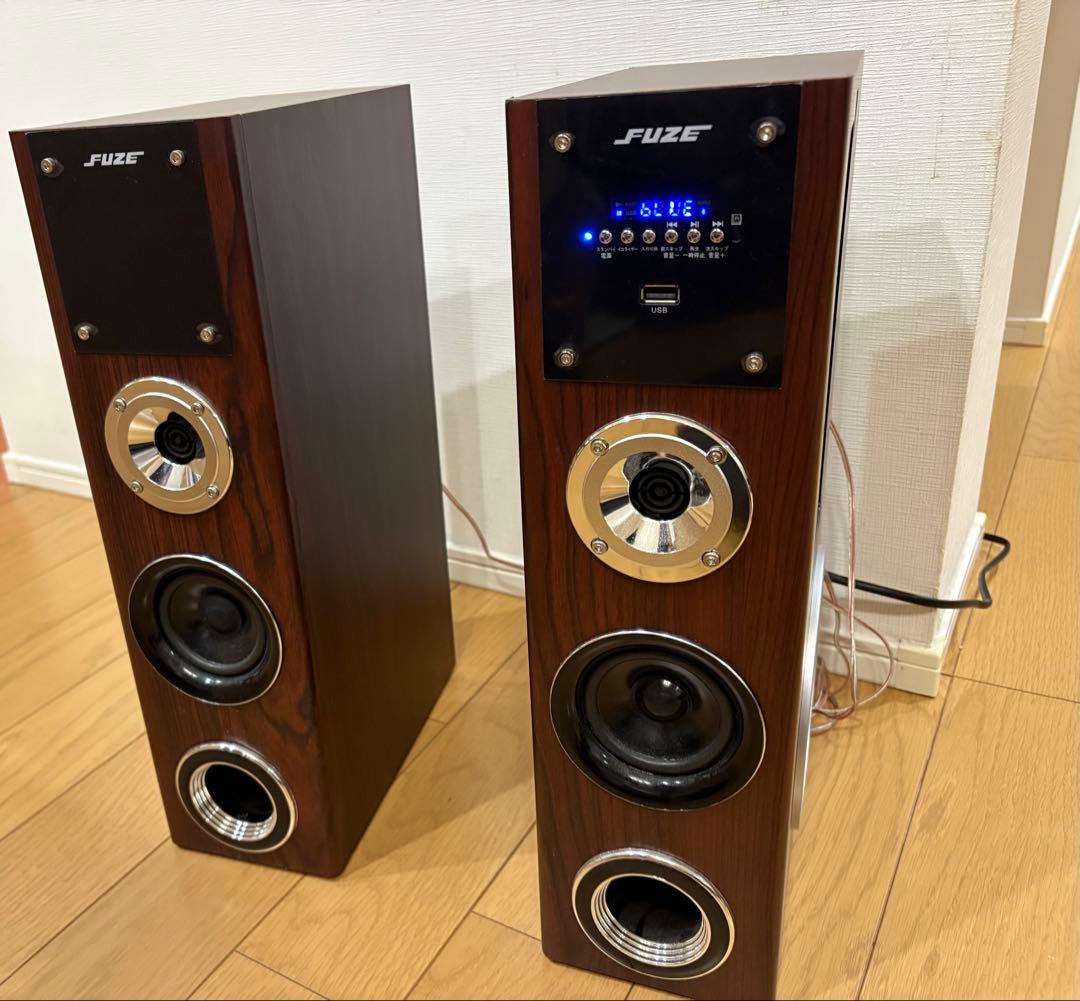 TSX250BT FUZE アンプ内蔵デュアルウーファー Bluetooth対応