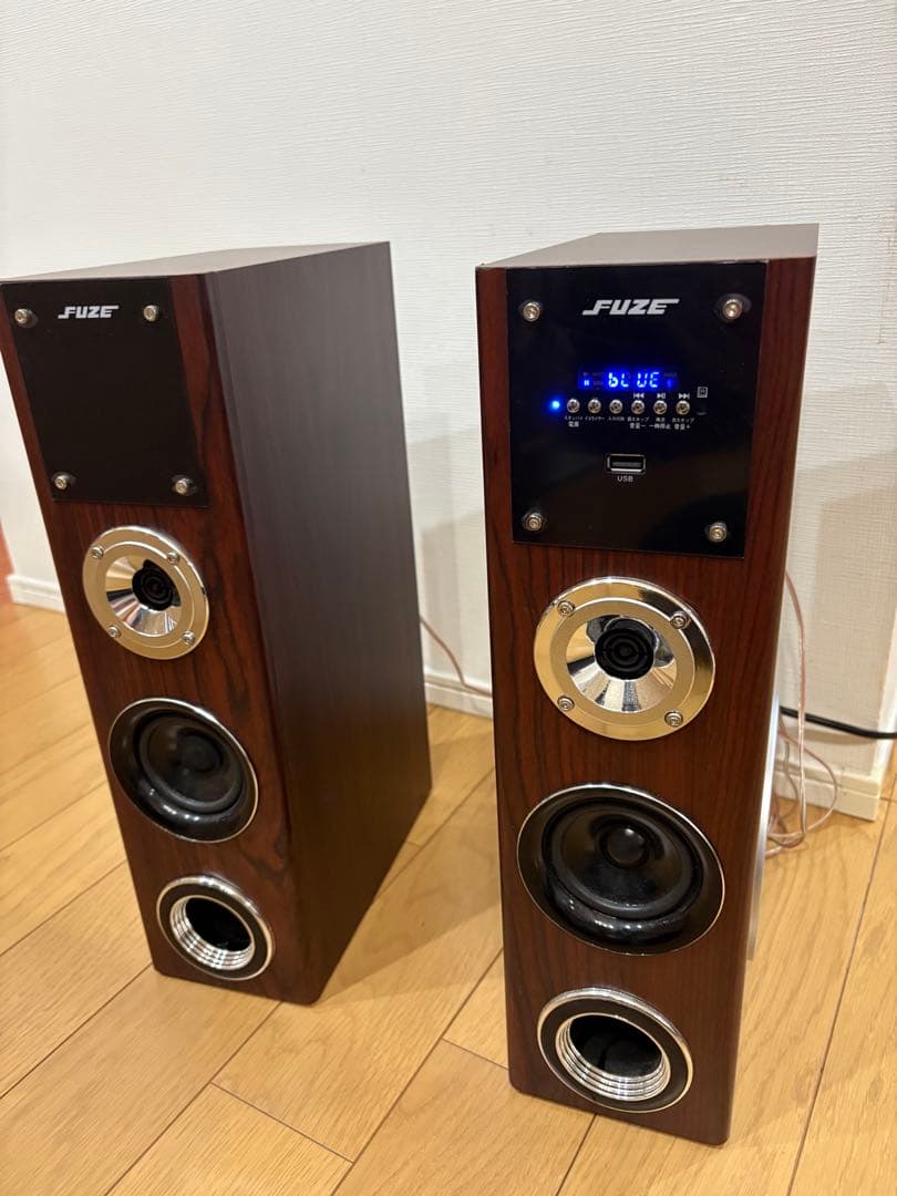 TSX250BT FUZE アンプ内蔵デュアルウーファー Bluetooth対応