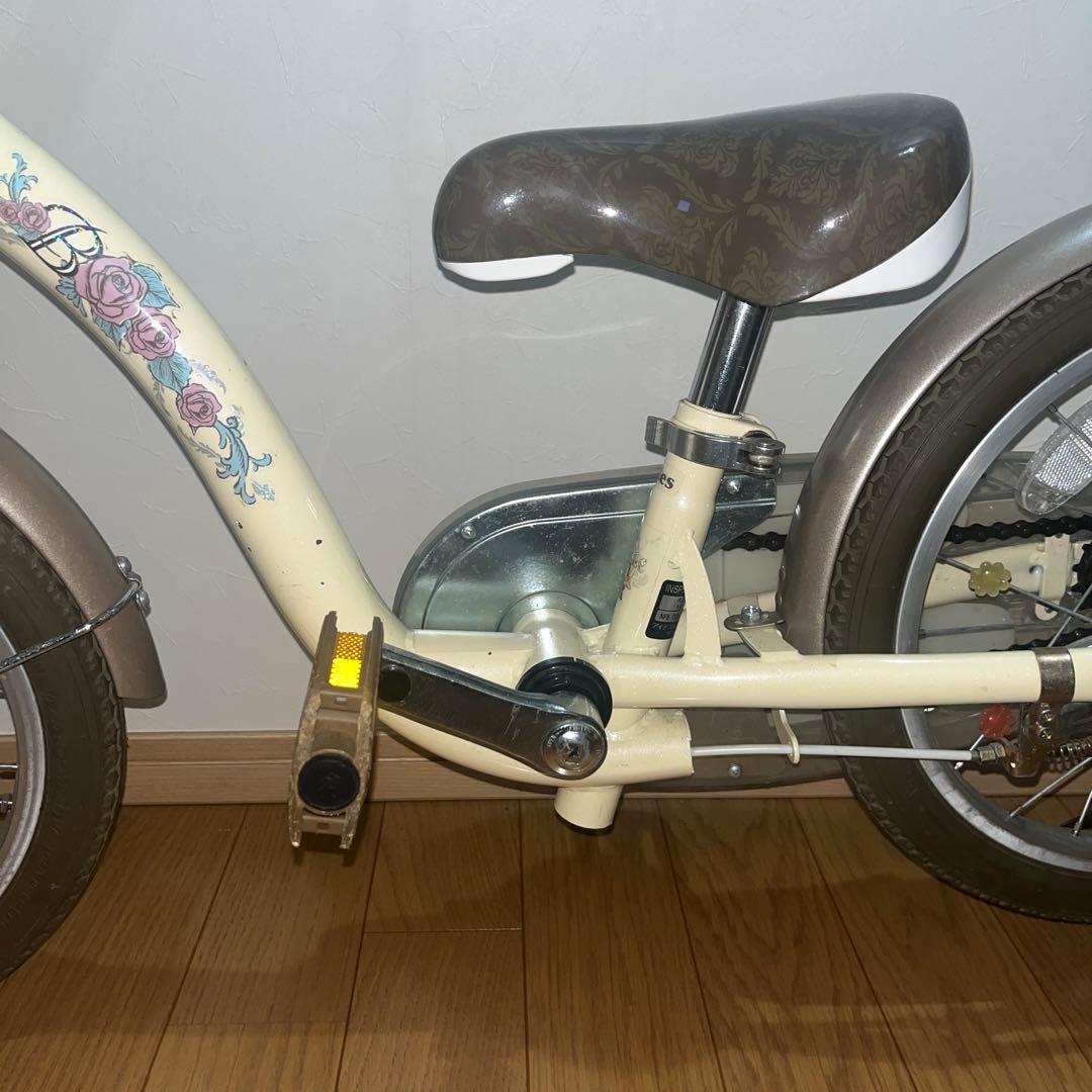 トイザらス　ベル　美女と野獣　自転車　16インチ　ディズニー　プリンセス