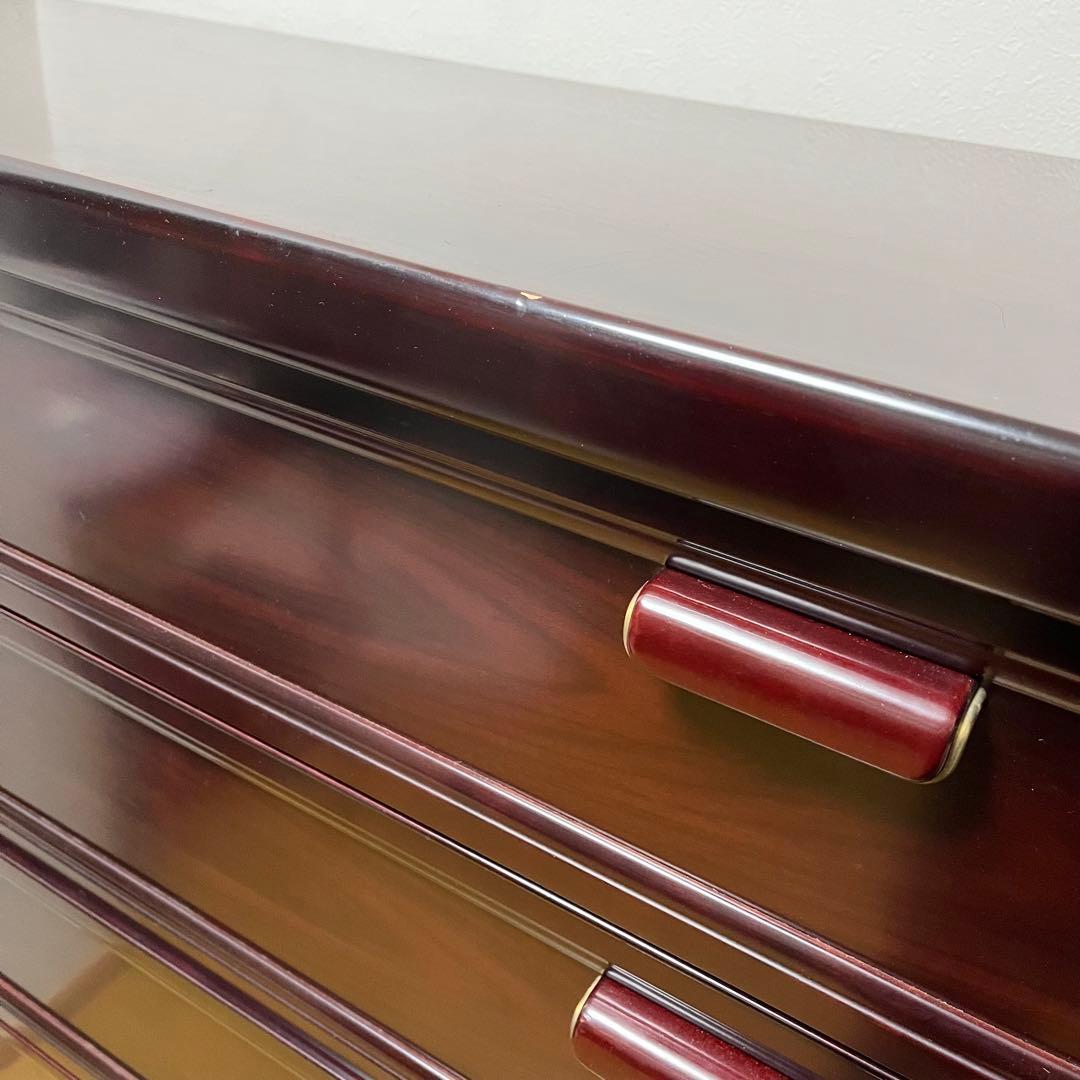 府中家具　高級　木製　6引き出し　箪笥　チェスト　ヴィンテージ　家具