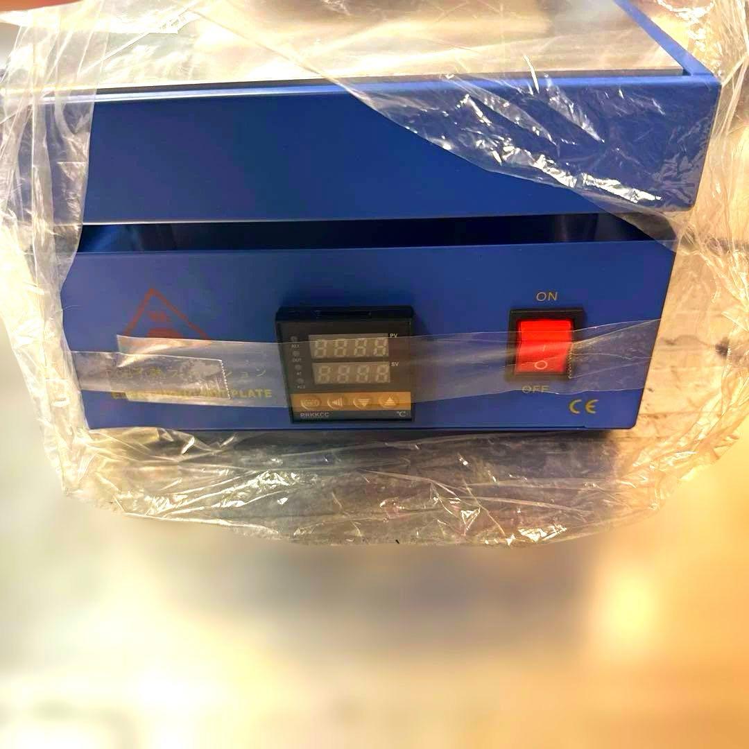 KLD 定温ホットプレート 850W 200mm x 200mm