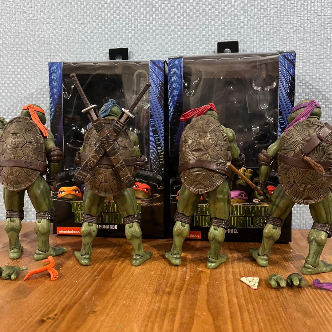 NECA ミュータントタートルズ　4体セット