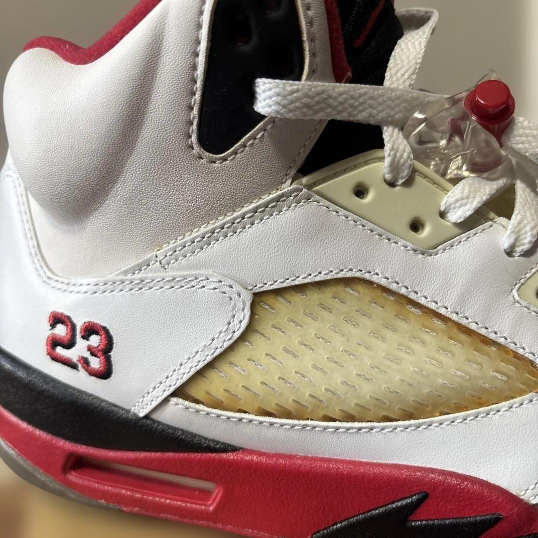 NIKE エアジョーダン5 Fire Red 28.5cm