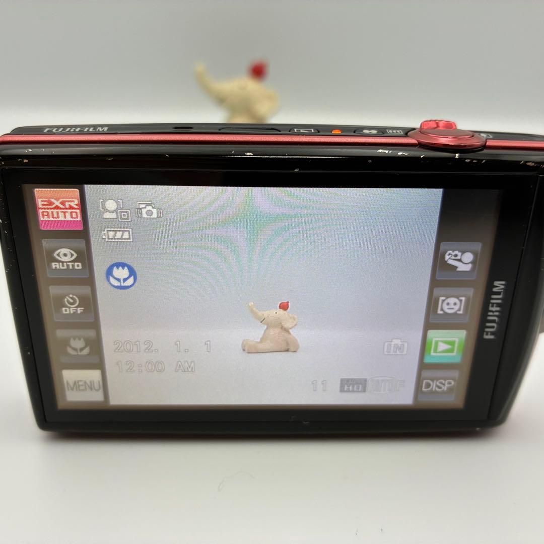 動作品★ FUJIFILM FinePix Z1100EXR ピンク スマホ転送