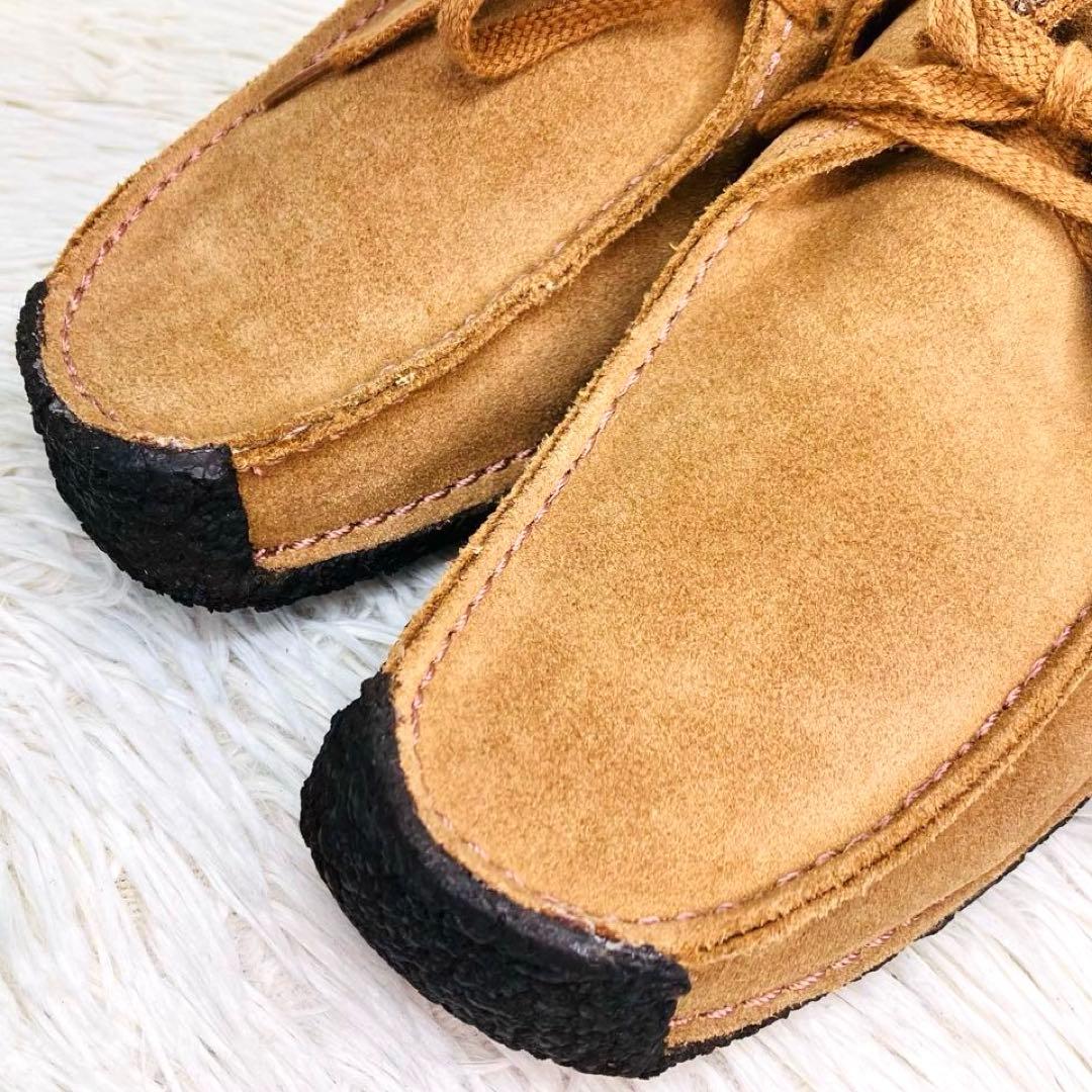 【極美品】Clarks UK4.5クラークス ナタリー ライトブラウン ワラビー