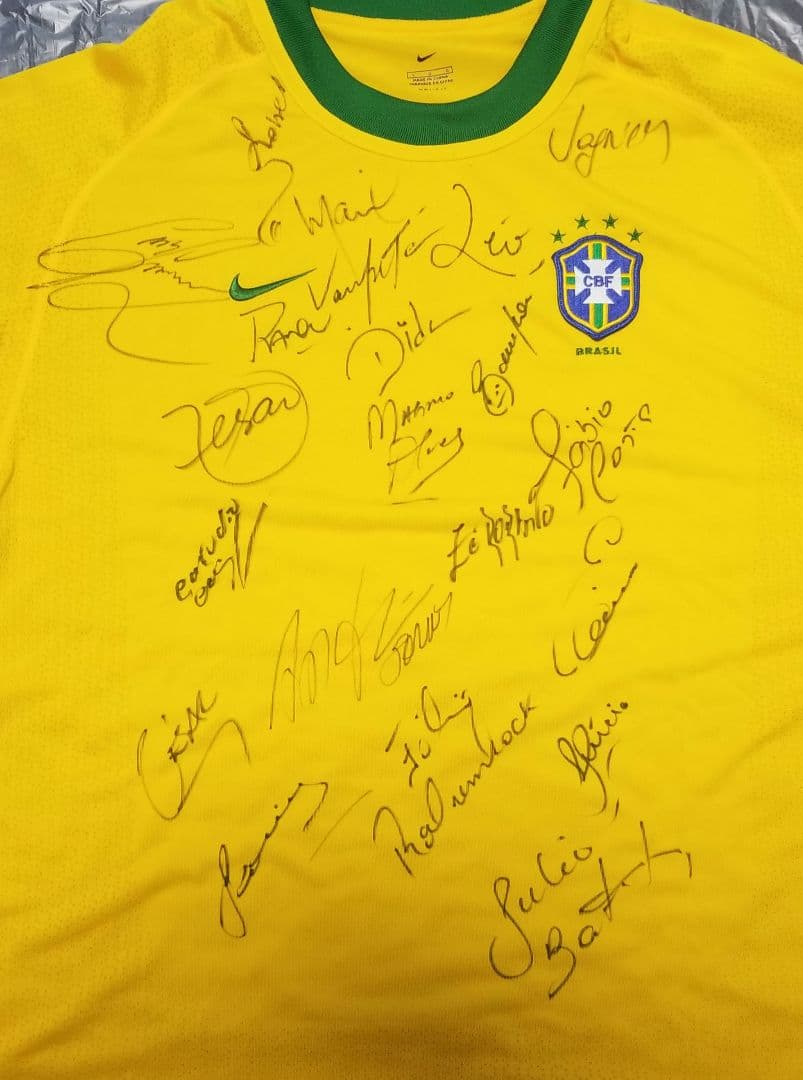 ジーダ　ルシオ　マグノアウベス　ヴァグネル　ホベルッチ　ブラジル　直筆サイン