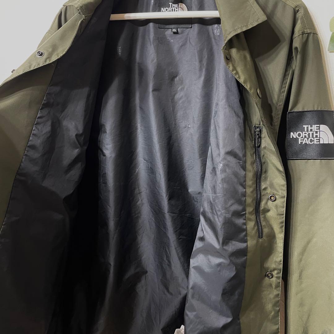 美品【ノースフェイス】アウター　コーチジャケット（X L）カーキ