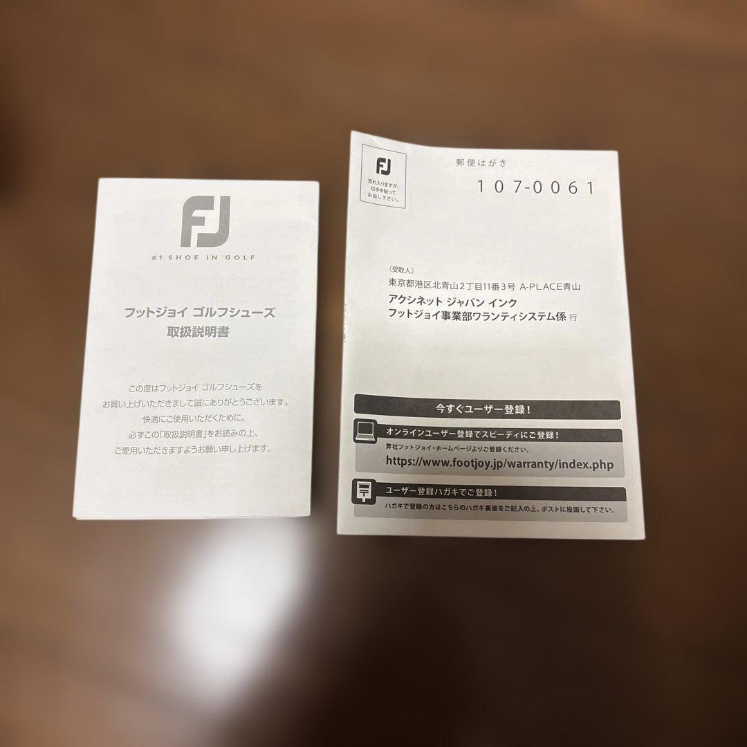 【新品　未使用】フットジョイ ゴルフシューズ 黒 トラディションズ　27.0