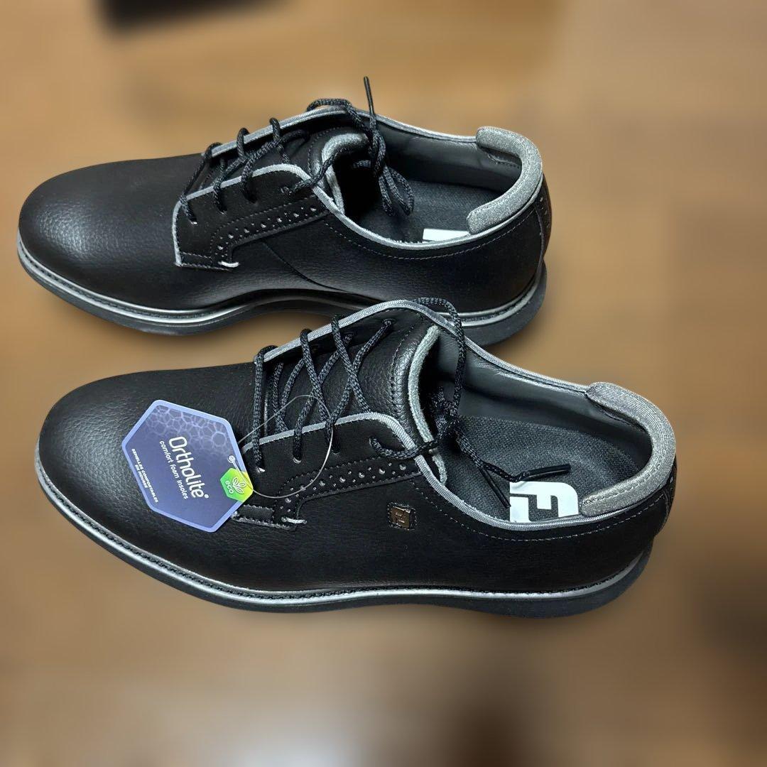 【新品　未使用】フットジョイ ゴルフシューズ 黒 トラディションズ　27.0