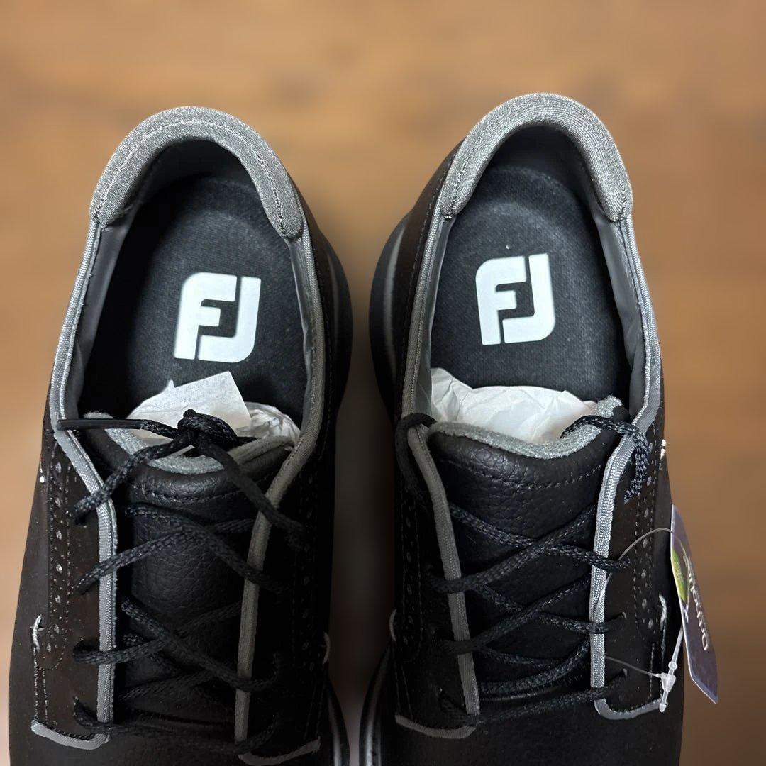 【新品　未使用】フットジョイ ゴルフシューズ 黒 トラディションズ　27.0