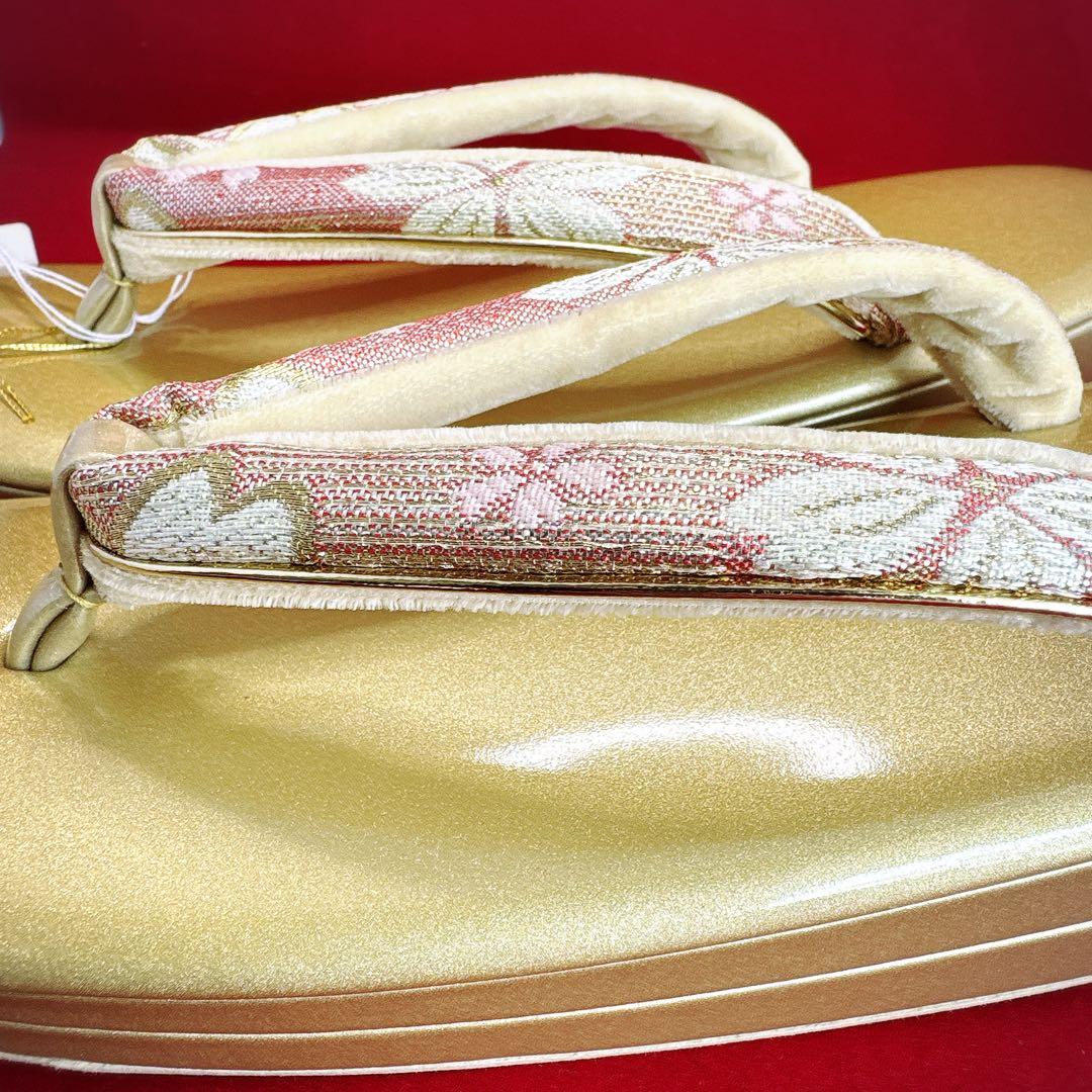 草履バッグセット　和装小物　振袖　着物　成人式　結婚式　新品未使用　美品　ピンク