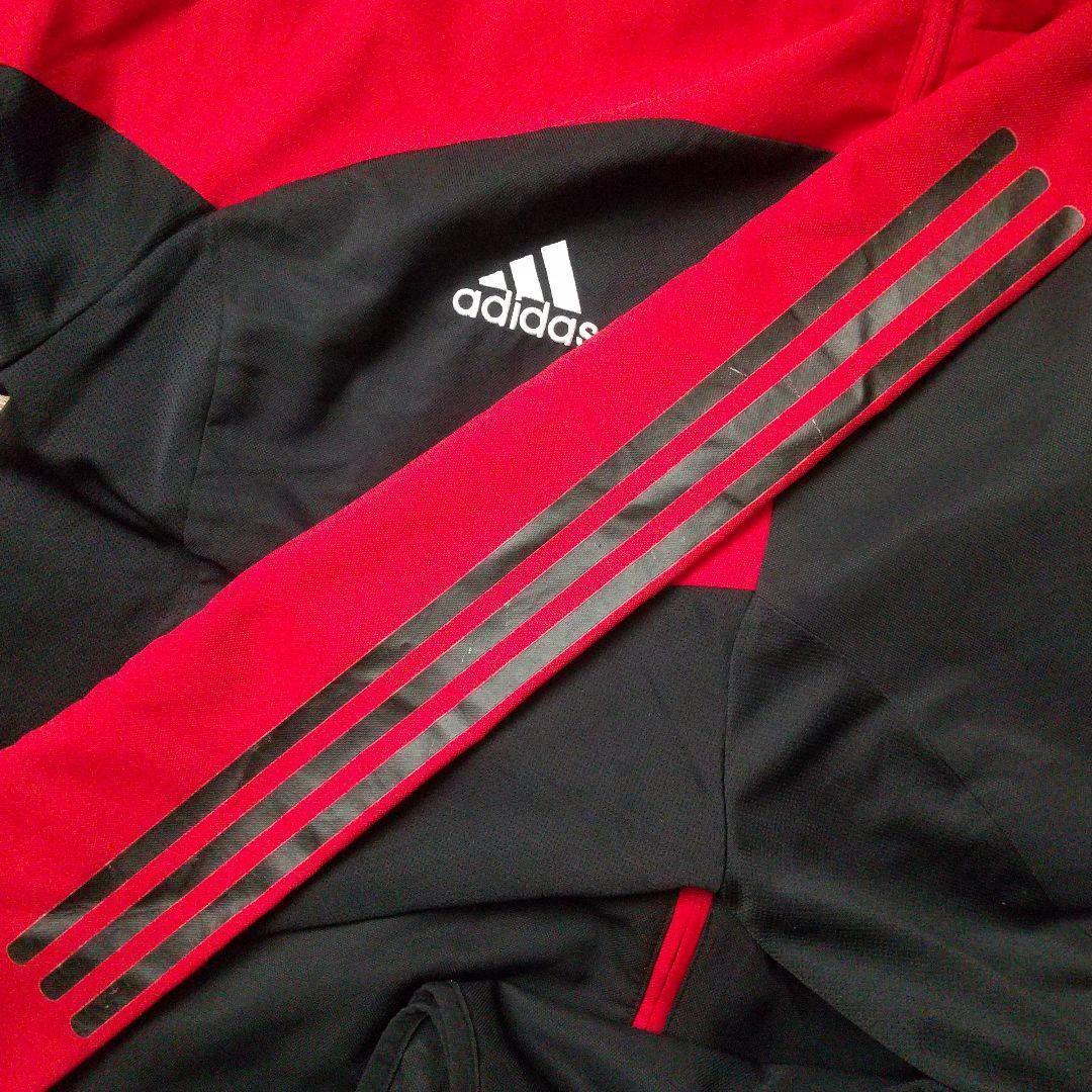 人気☆アディダス ACミラン 刺繍ロゴ エンブレム トラックジャケット XL