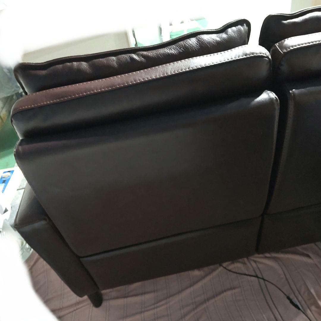 【美品】NITORI　ニトリ　電動リクライニングソファ　チェリーブ　２人用