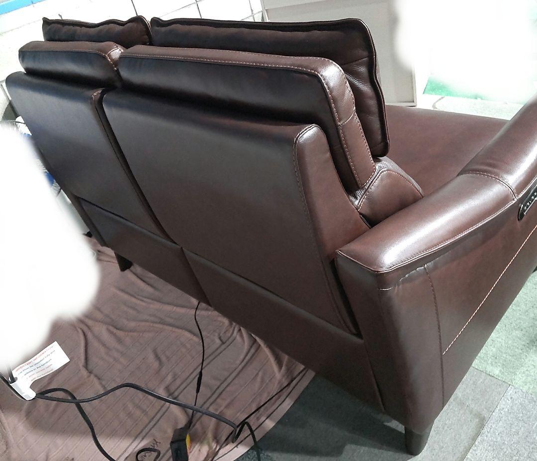 【美品】NITORI　ニトリ　電動リクライニングソファ　チェリーブ　２人用