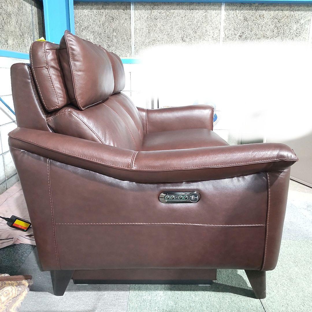 【美品】NITORI　ニトリ　電動リクライニングソファ　チェリーブ　２人用