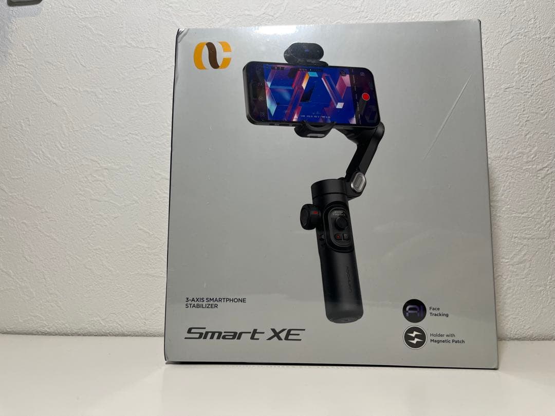 AOCHUAN iPhone ジンバル、AI トラッキング センサー付きスマホ用