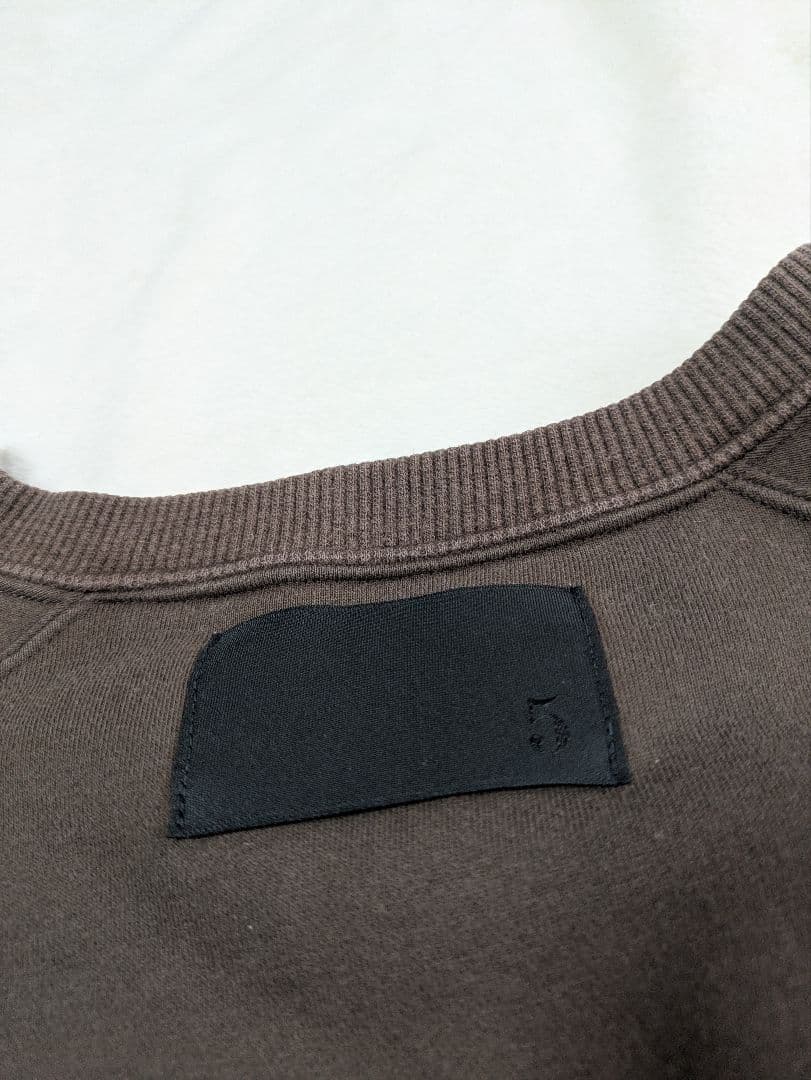 COGTHEBIGSMOKE コグザビッグスモーク スウェット ブラウン