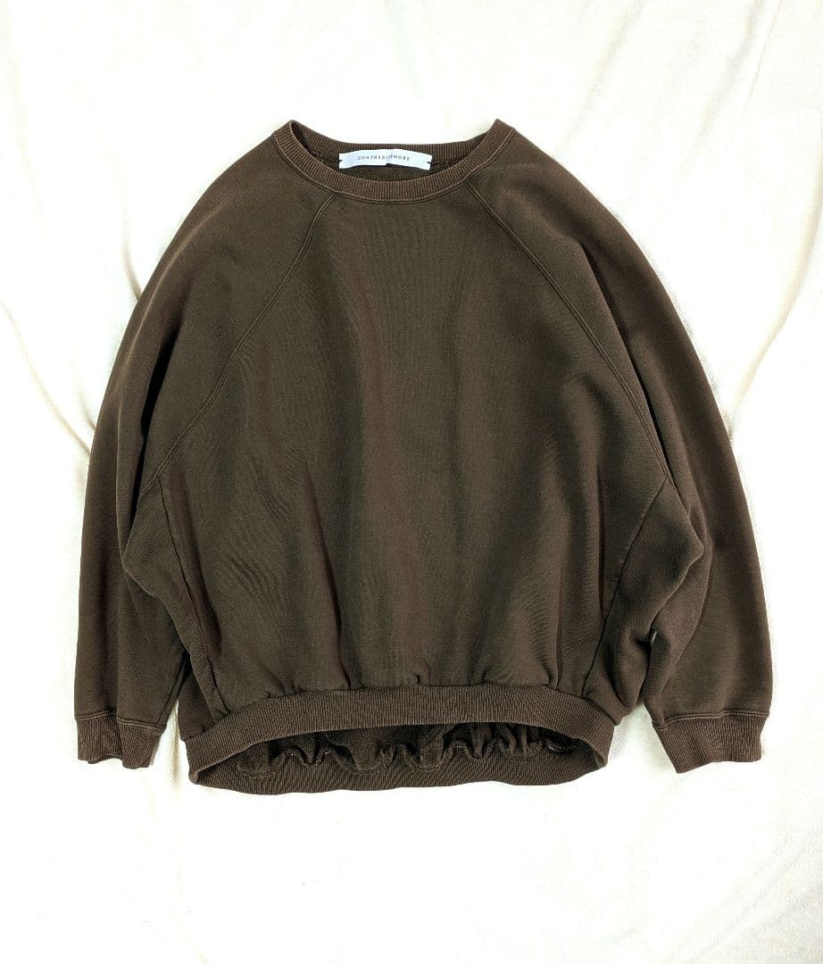 COGTHEBIGSMOKE コグザビッグスモーク スウェット ブラウン