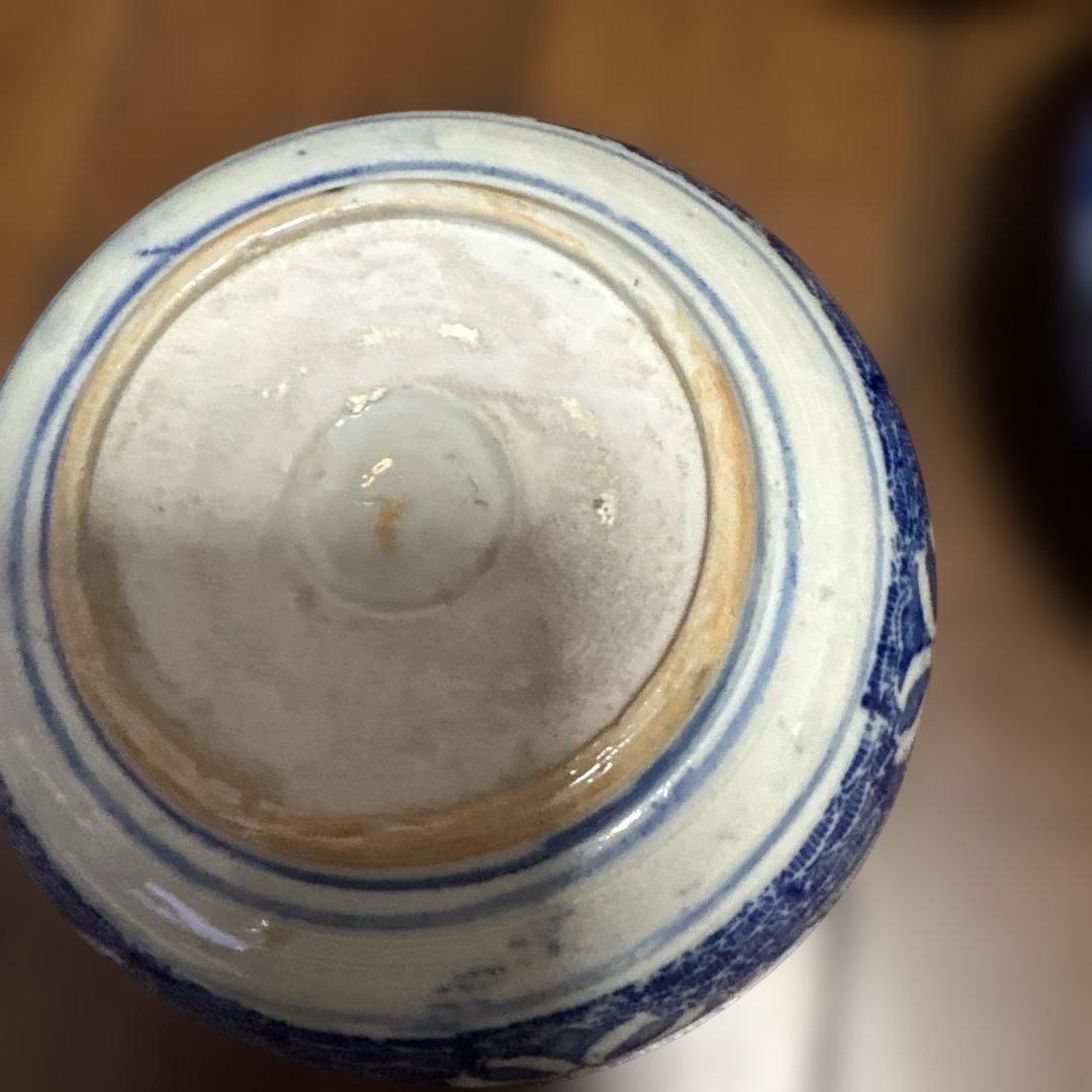 最終処分特価　明治　印判の大きめなます皿（鉢）　骨董のある暮らし