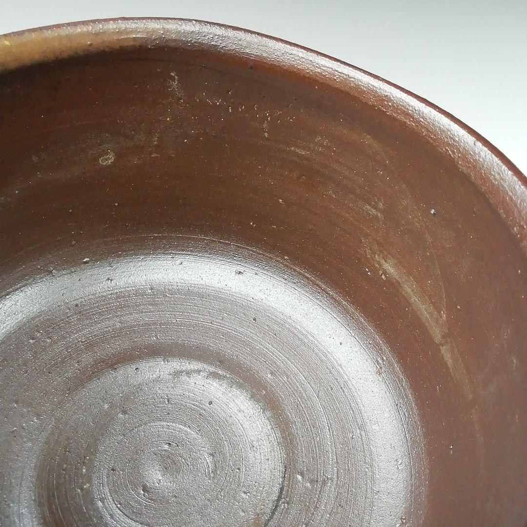 Ｔ２３２　茶碗　『備前焼』『金重陶弘(七十六代　利右衛門)造』　共箱　茶道具