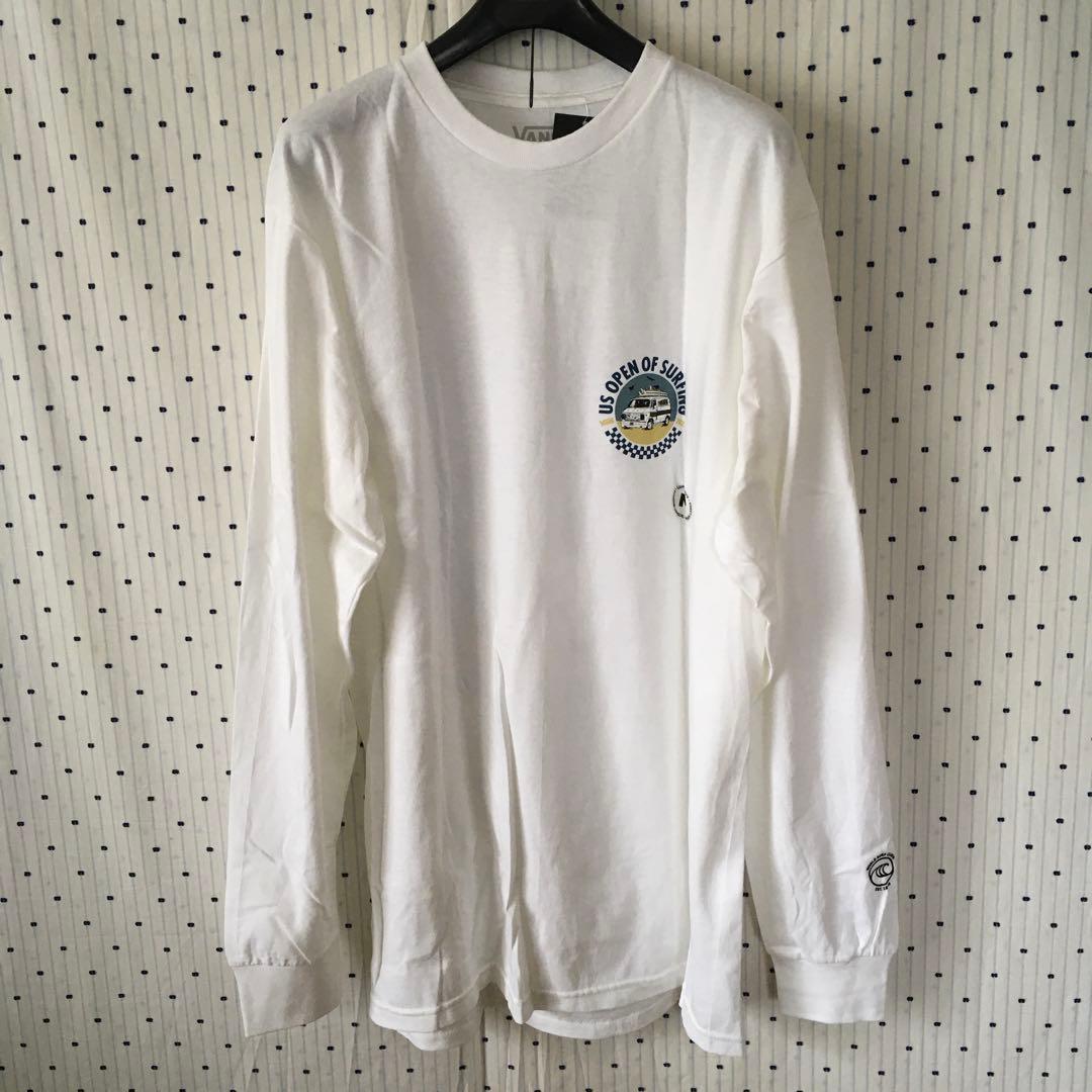 VansバンズUSOPENofsurfing＠ハンティントン記念L/STシャツM